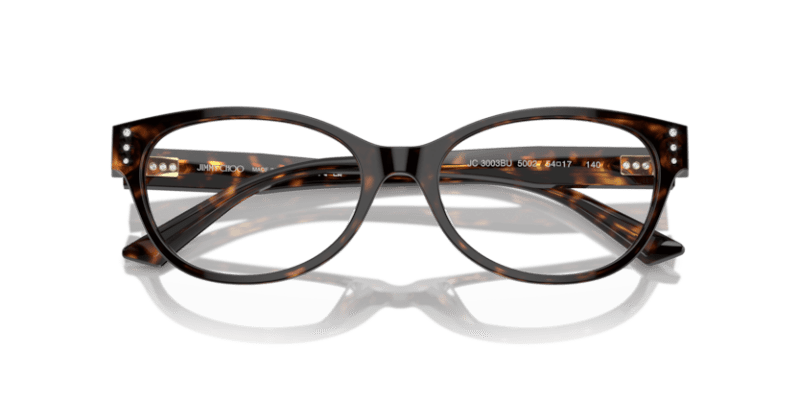 Black - 0JC3003BU 8056262040041 Jimmy Choo Eyeglasses Woman Oval