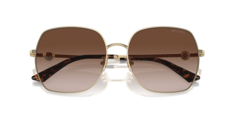 Beige - 0JC4008HD 8056262050224 Jimmy Choo Sunglasses Woman Square