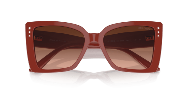 Black - 0JC5001B 8056262032213 Jimmy Choo Sunglasses Woman Butterfly