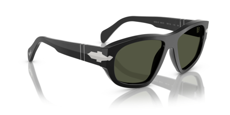 Black - 0PO0050S 8056262257081 Persol Sunglasses Unisex Irregular