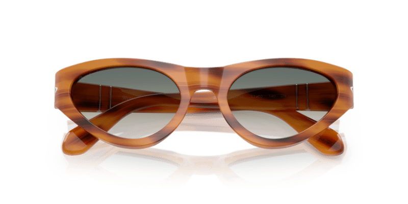 Striped Brown - 0PO0052S 8056262263426 Persol Sunglasses Woman Butterfly