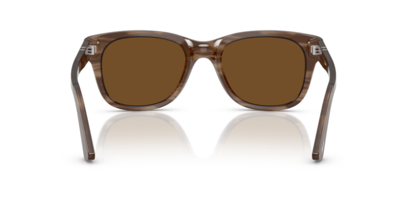 Striped Brown - 0PO3372S 8056262357118 Persol Sunglasses Unisex Square