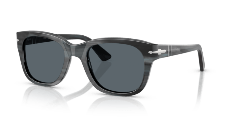 Striped Grey - 0PO3372S 8056262357156 Persol Sunglasses Unisex Square