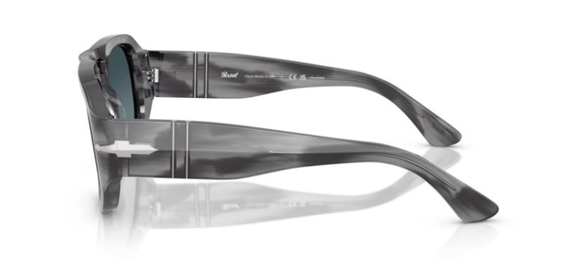 Striped Grey - 0PO3373S 8056262357378 Persol Sunglasses Unisex Pilot