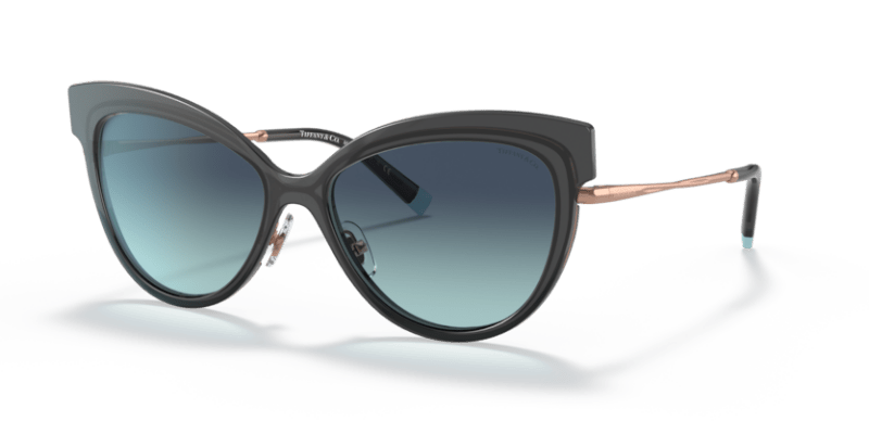 Tiffany 0TF3076 Black Transparent 8056597338066