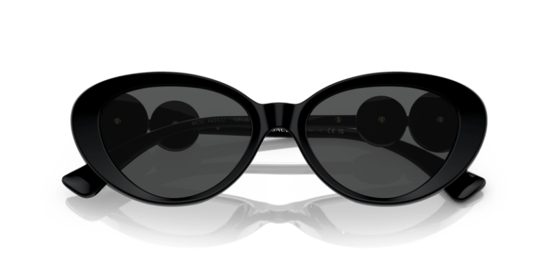 Black - 0VE4433U 8056597725781 Versace Sunglasses Woman Cat Eye