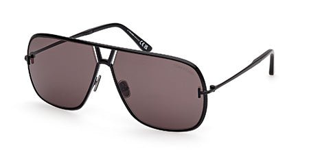 FT1204 - Tom Ford - (Black) - Shiny Black Smoke - 63 MM - Ardor Eyewear 889214558329