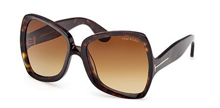 FT1222 - Tom Ford - (Tortoise) - Dark Havana Brown - 60 MM - Ardor Eyewear 889214558954