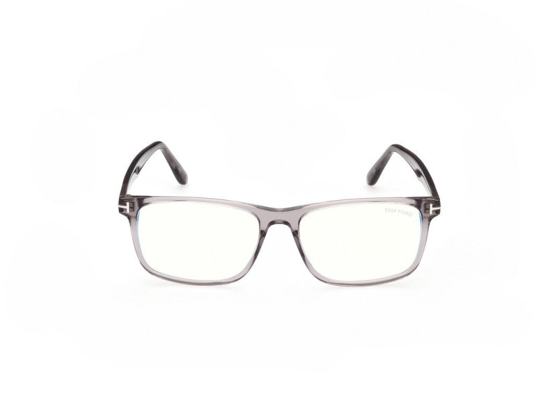 Shiny Grey Male Glasses Tom Ford 889214268105