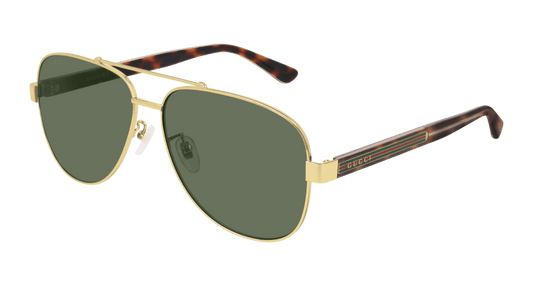 Gold Sunglasses Gucci 889652236513