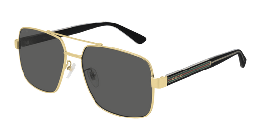 Gold Sunglasses Gucci 889652235639