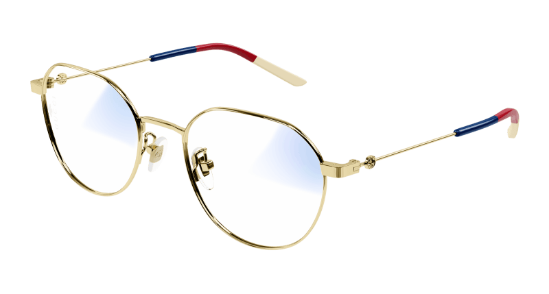Gold Sunglasses Gucci 889652411316