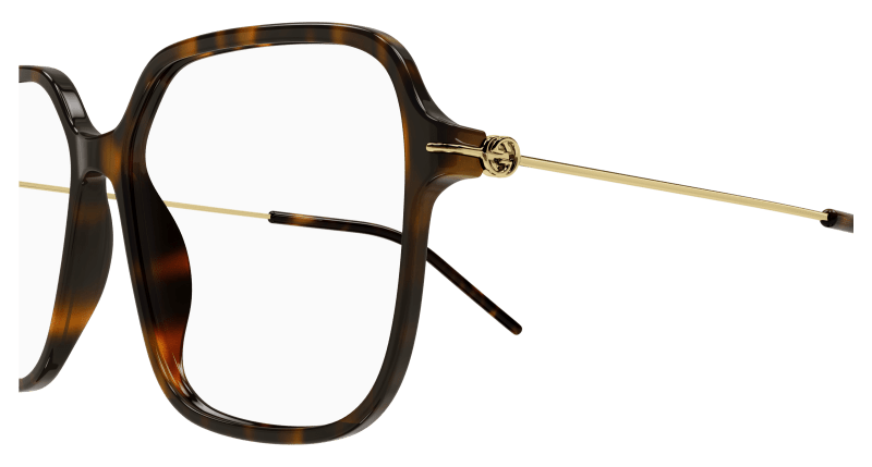 Havana Eyeglasses Gucci 889652416069