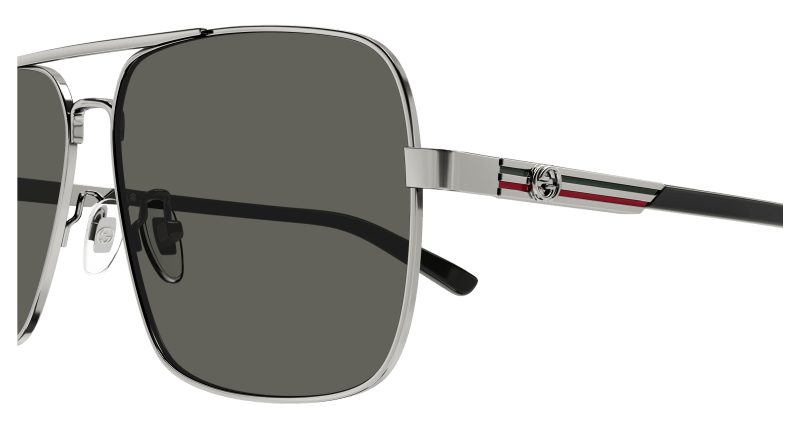 Gunmetal Sunglasses Gucci 889652413808