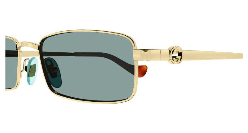 Gold Sunglasses Gucci 889652469706