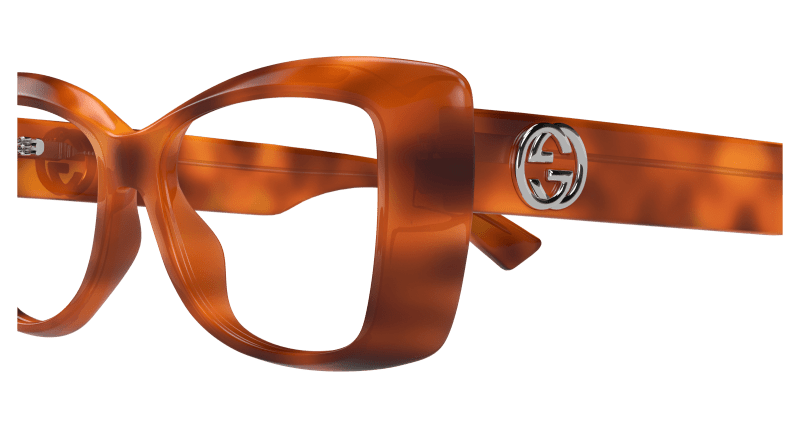 Havana Eyeglasses Gucci 889652499628