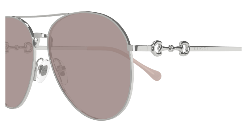 Silver Sunglasses Gucci 889652499697