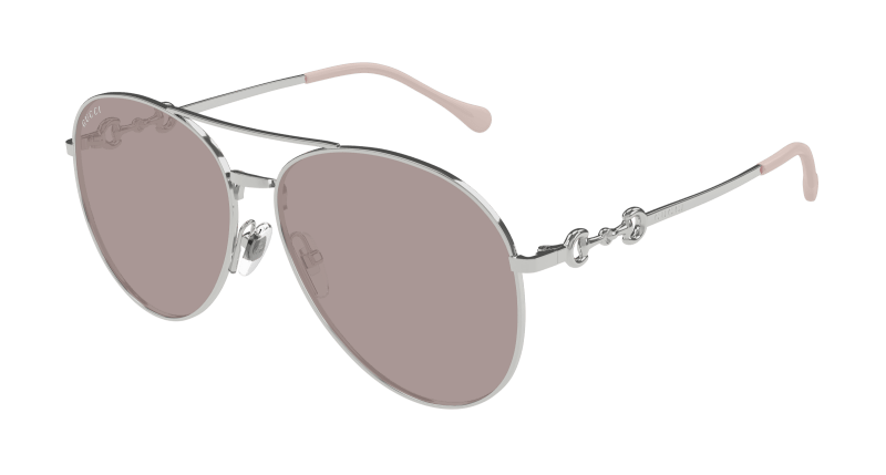 Silver Sunglasses Gucci 889652499697