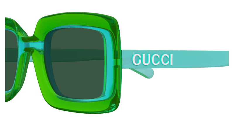 Green Sunglasses Gucci 889652500171