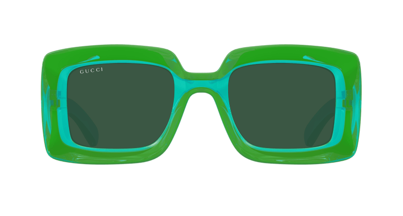 Green Sunglasses Gucci 889652500171