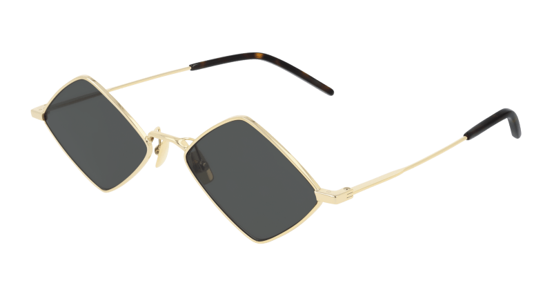 Gold Sunglasses Saint Laurent 889652239200