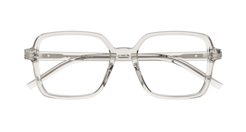 Beige Eyeglasses Saint Laurent 889652517063