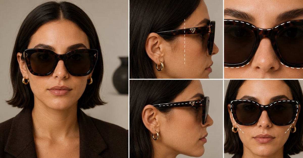 How Should Oversized Bottega Veneta Sunglasses Fit?
