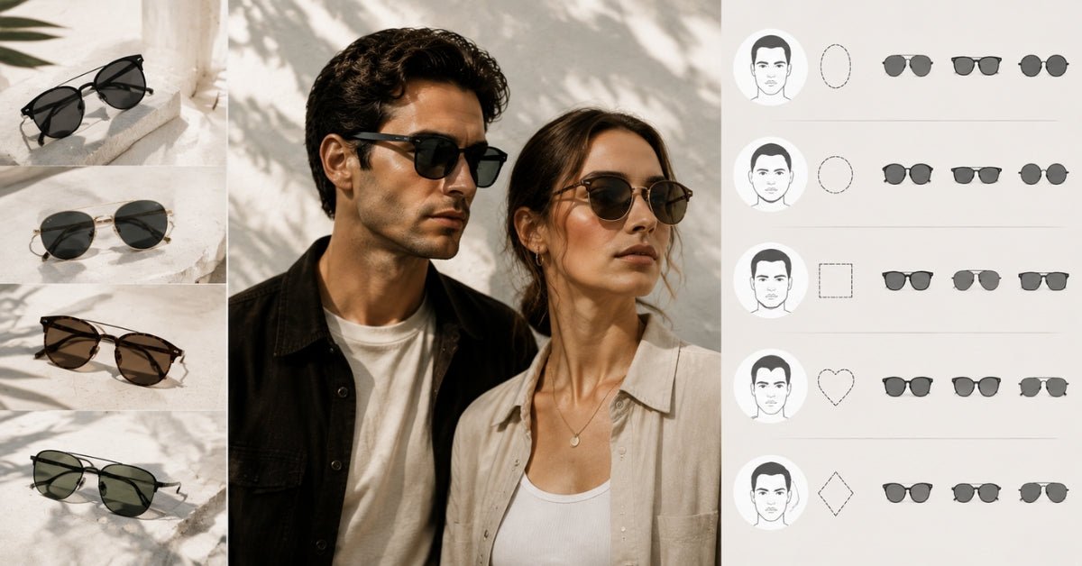 How to Choose Unisex Sunglasses for Your Face Shape
