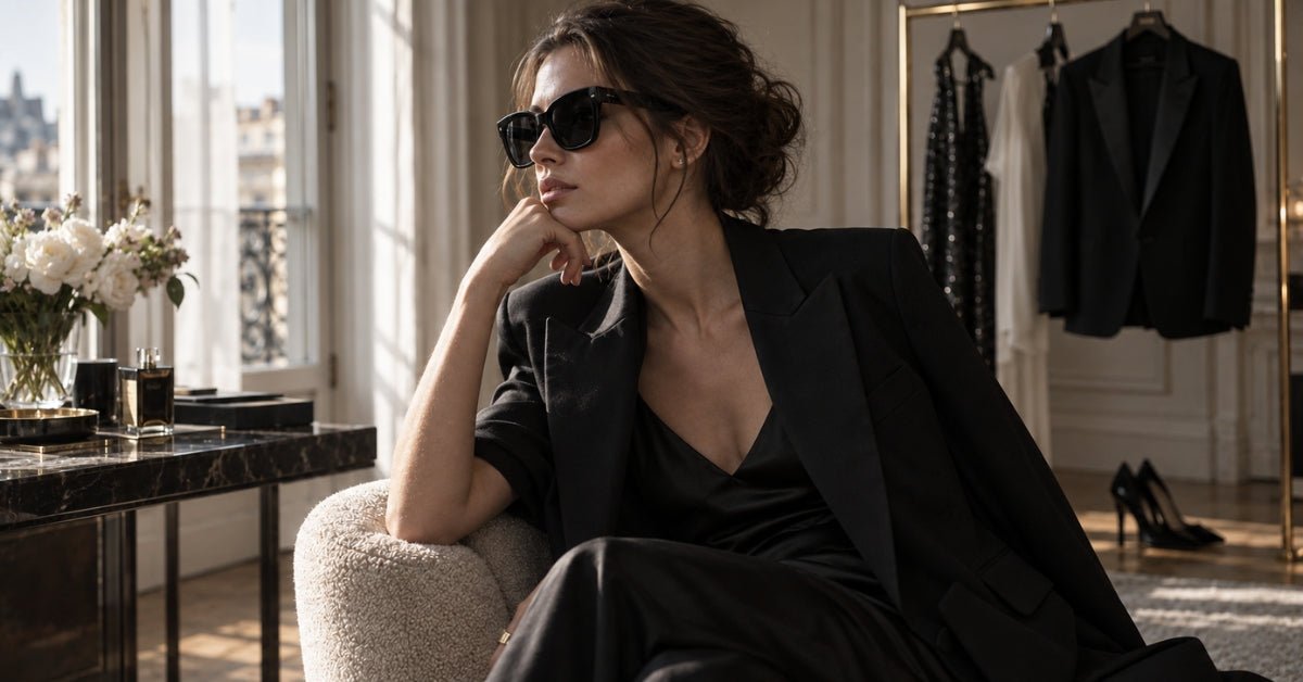How to Pair Saint Laurent Sunglasses with Tailoring and Eveningwear