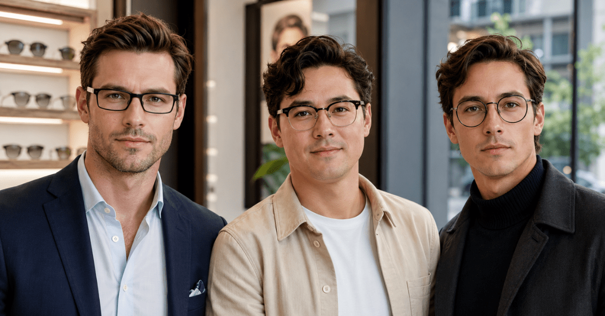 How to Select the Best Men’s Eyeglasses for Face Shape and Lifestyle