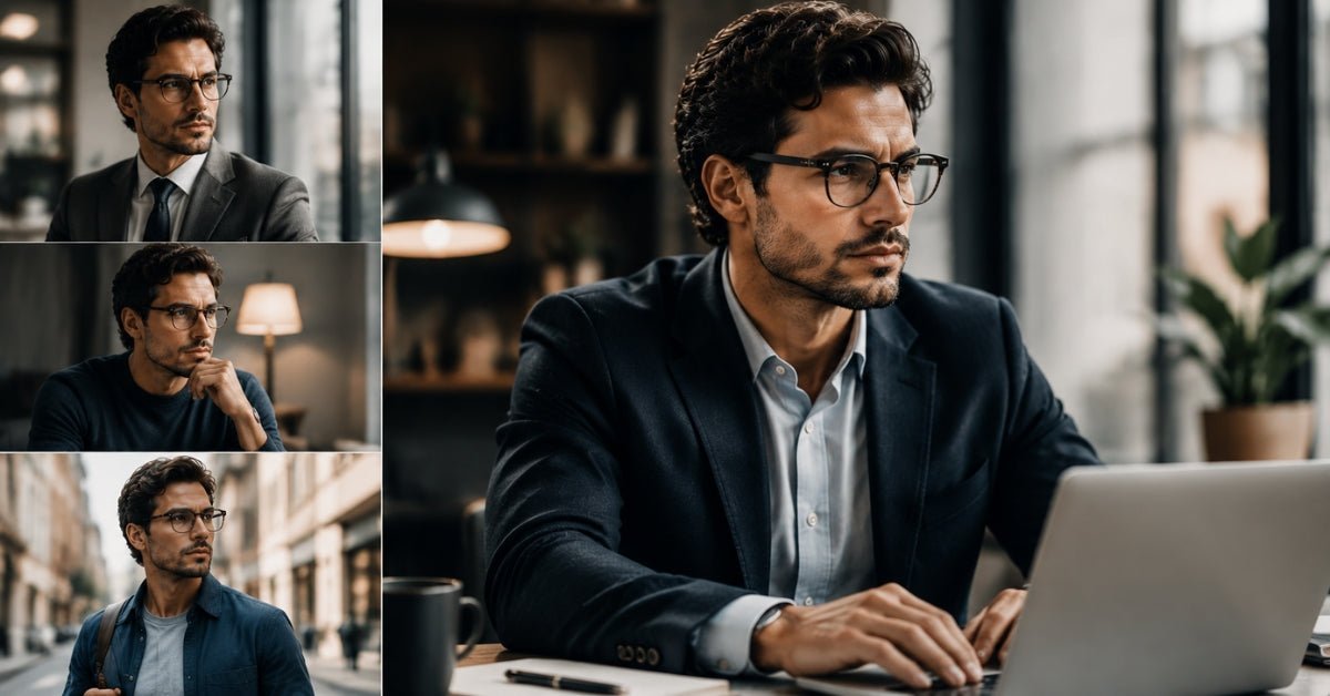 Men’s Eyeglasses for Work, Business and Everyday Wear