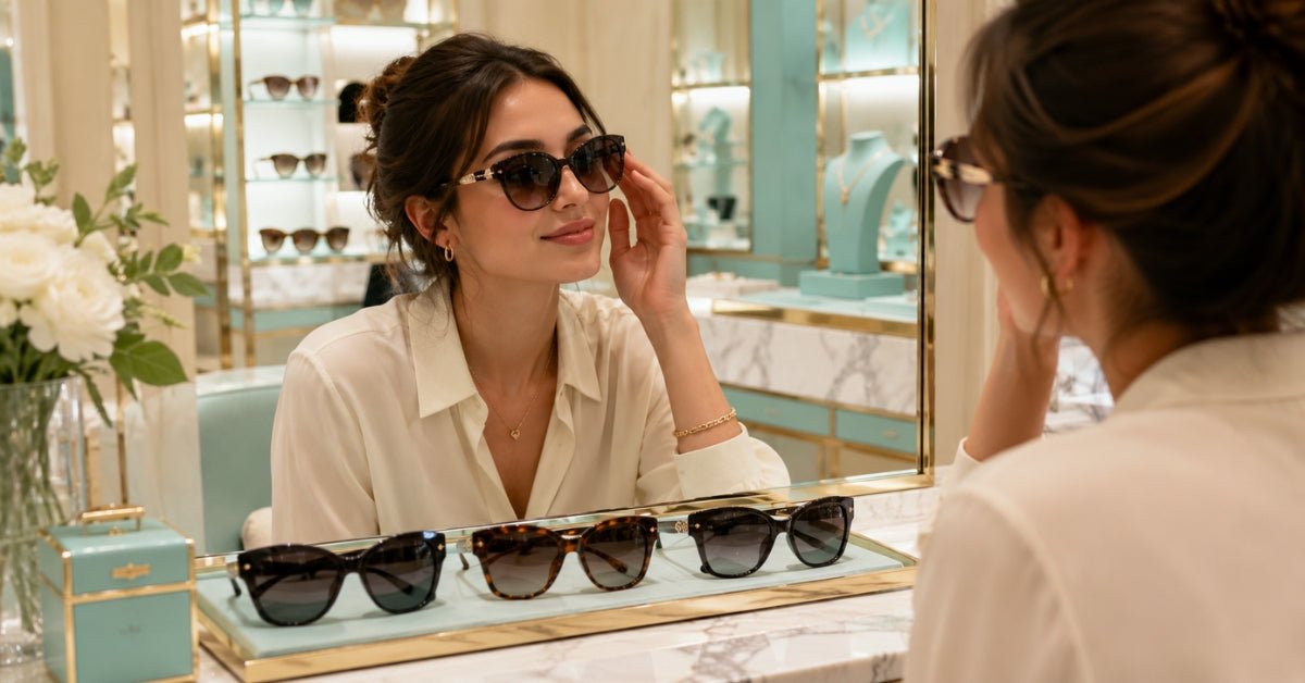 Tiffany Sunglasses for Round Faces: The Most Flattering Frame Shapes