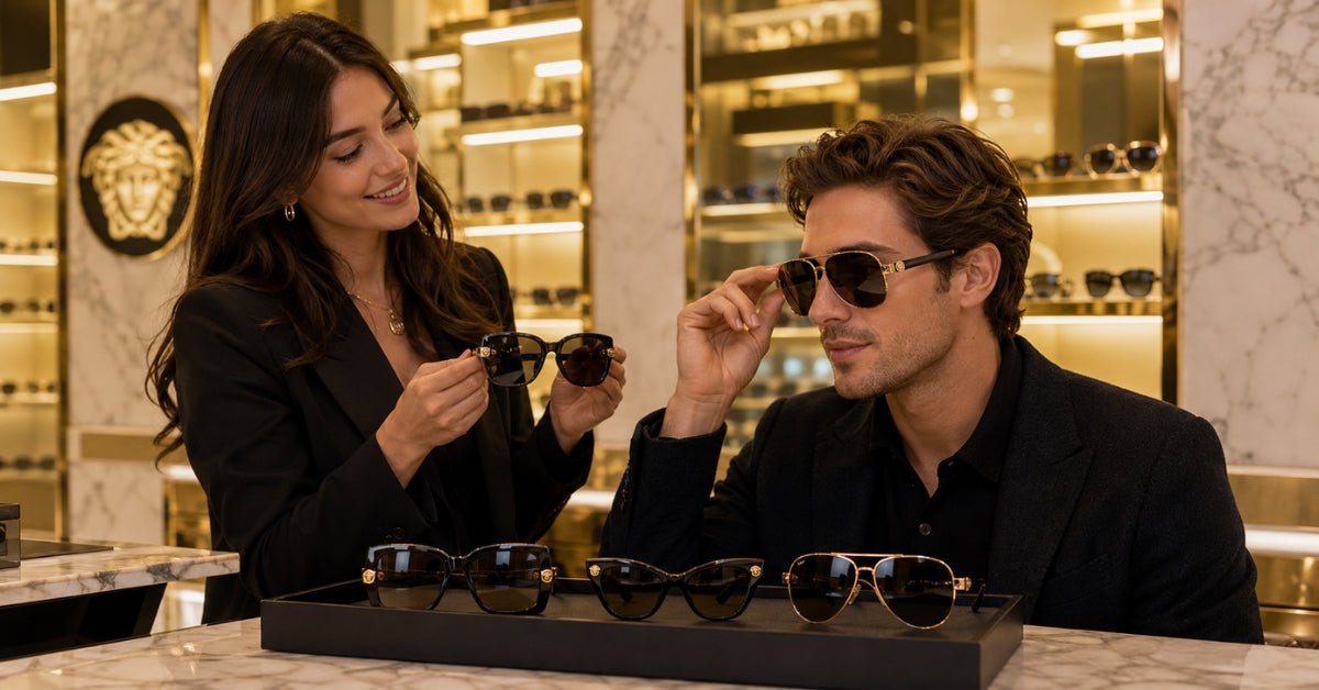 Versace Sunglasses For Round Faces: Square, Cat-Eye Or Aviator?