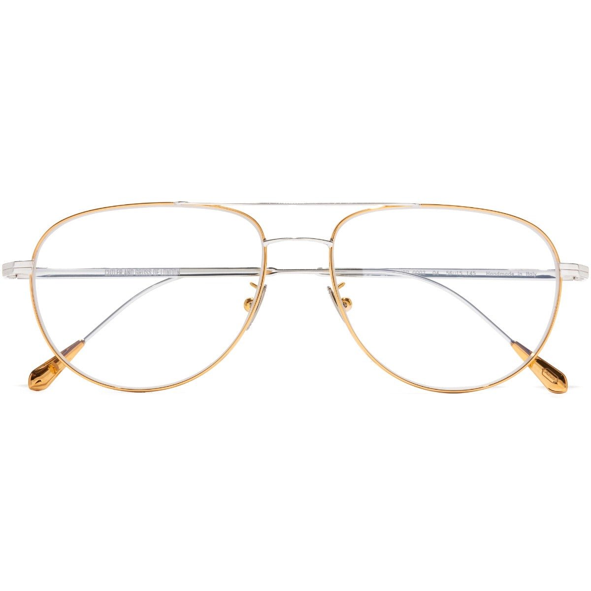 0002 - 56 - 04 - GOLD 24 KT/RHODIUM - Cutler and Gross - Ardor Eyewear 5056322132146