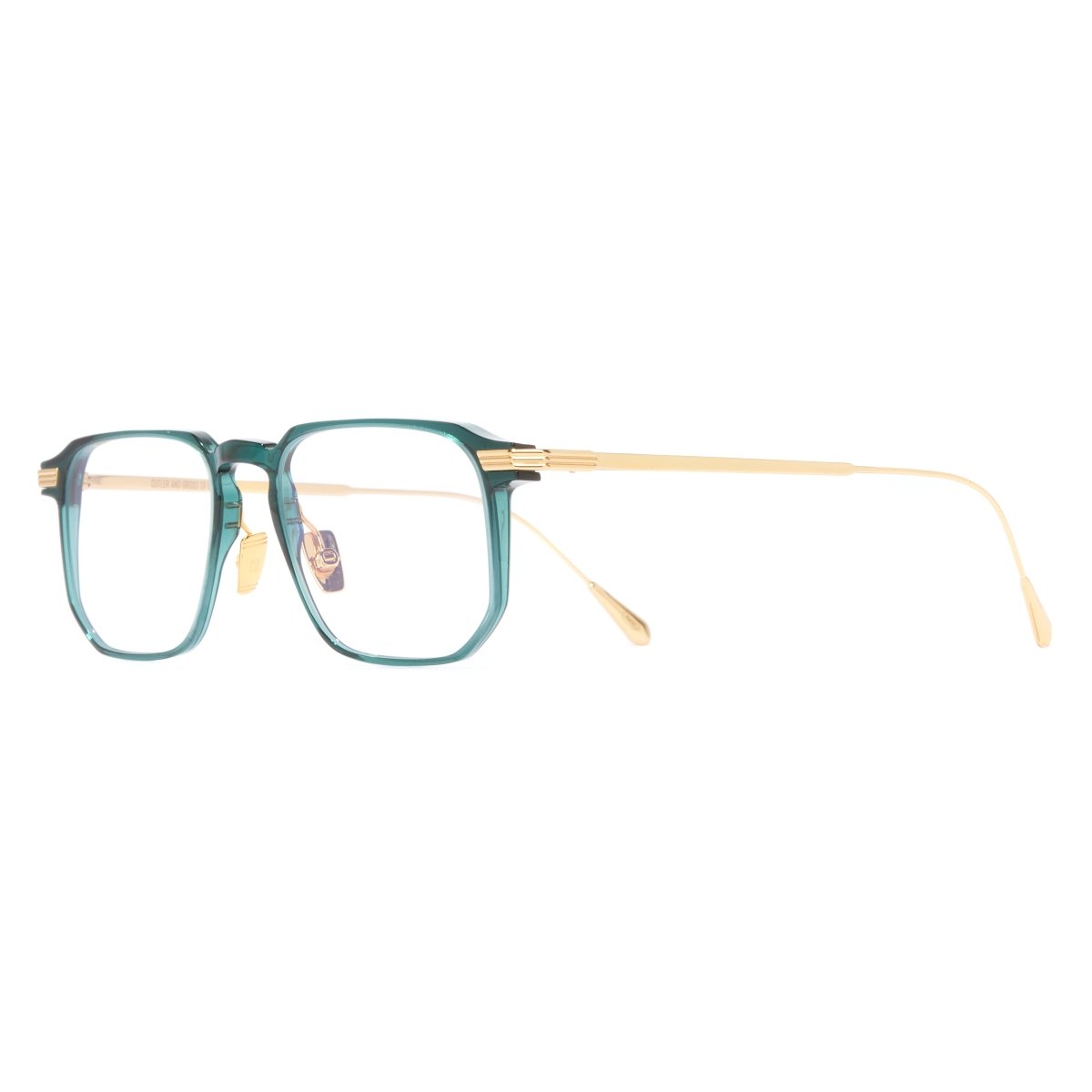 0007 - 52 - 03 - GREEN/GOLD 24KT - Cutler and Gross - Ardor Eyewear 5056322136151