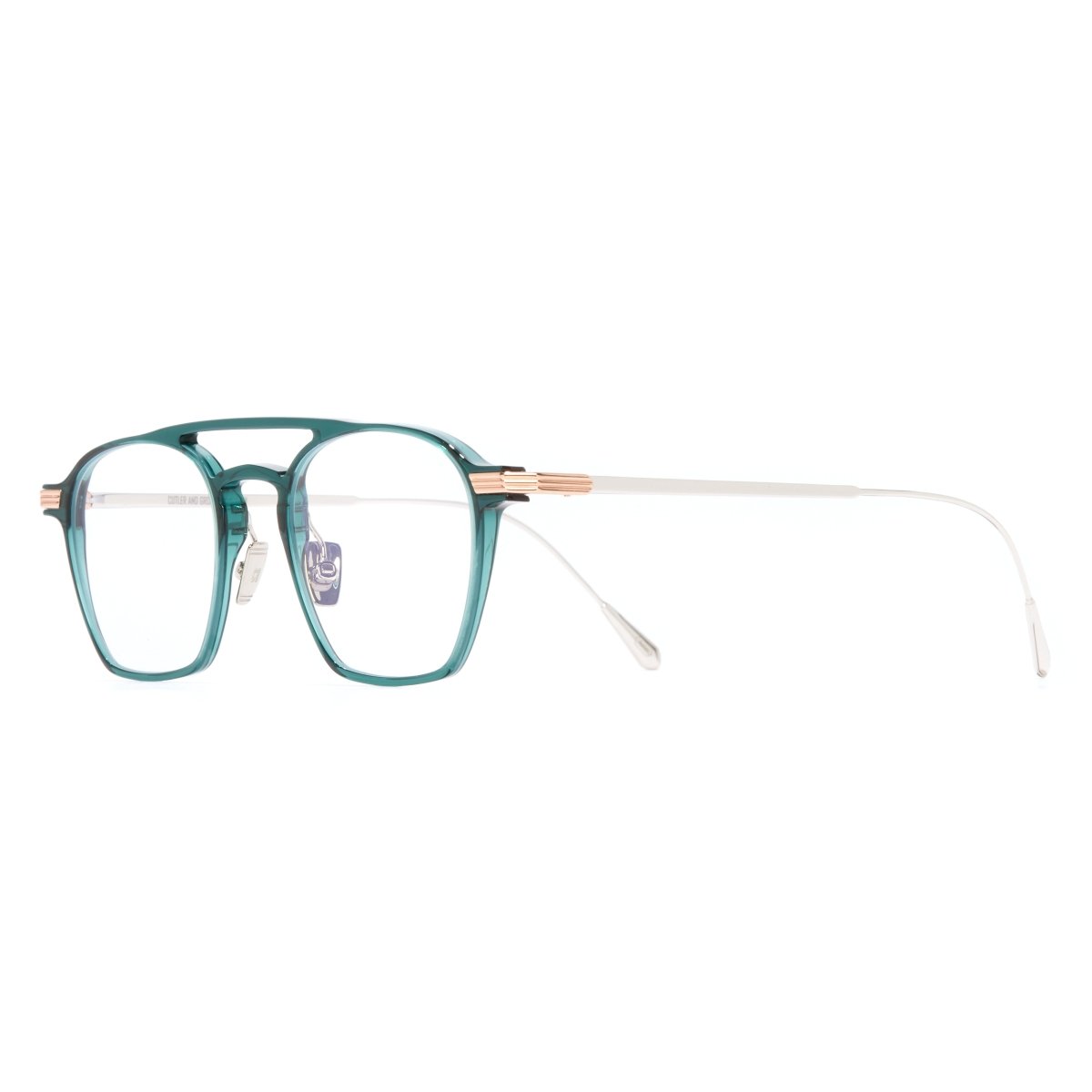 0009 - 48 - 03 - GREEN/ROSE GOLD - Cutler and Gross - Ardor Eyewear 5056322136229