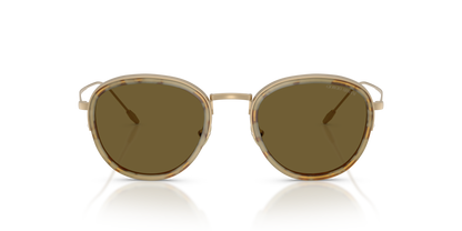 0AR6068 Matte Pale Gold front view image 4 barcode 8056262875025