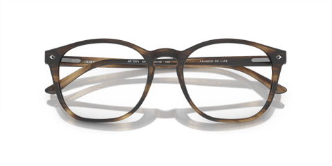 Striped Matte Dark Brown - 0AR7074 8053672392074