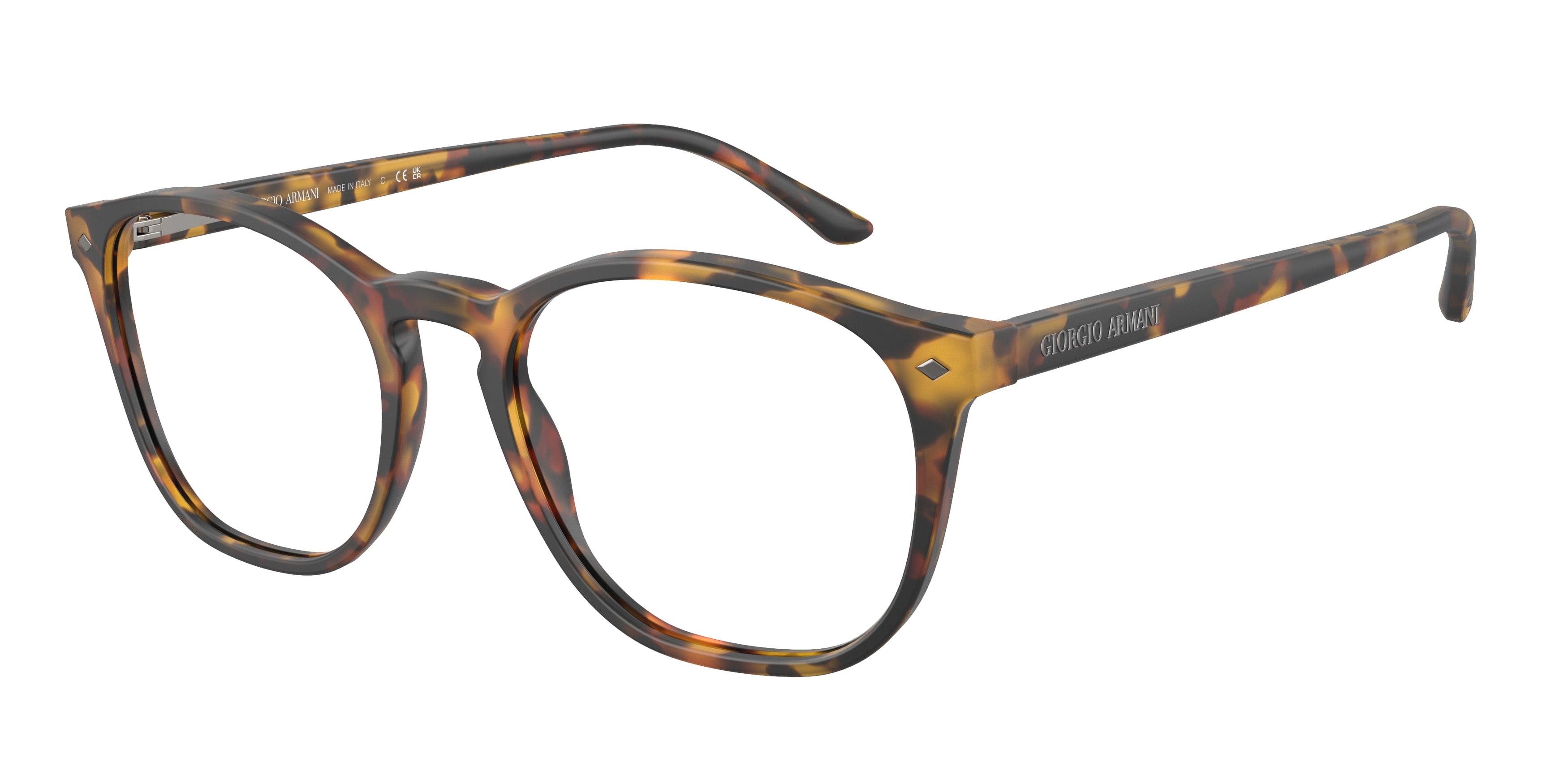 0AR7074 - Giorgio Armani - Tortoise - (Yellow Havana 5492) - 50 - 19 - 145 MM - Ardor Eyewear 8053672567458