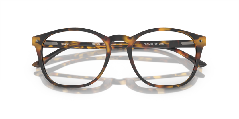 0AR7074 - Giorgio Armani - Tortoise - (Yellow Havana 5492) - 50 - 19 - 145 MM - Ardor Eyewear 8053672567458