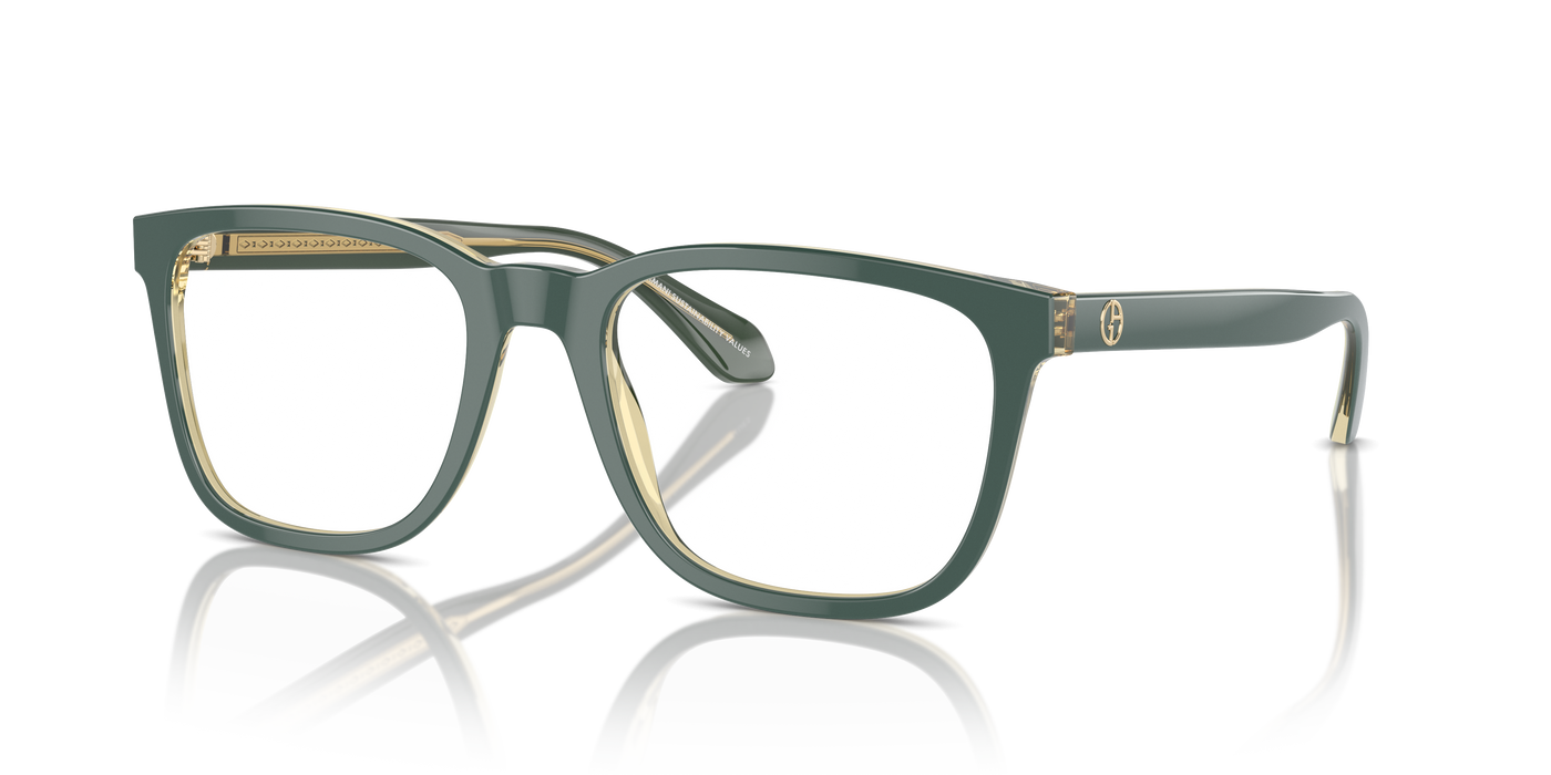 Giorgio Armani AR7255 Green (Top Green/Olive Transparent - 6086) 8056262045046