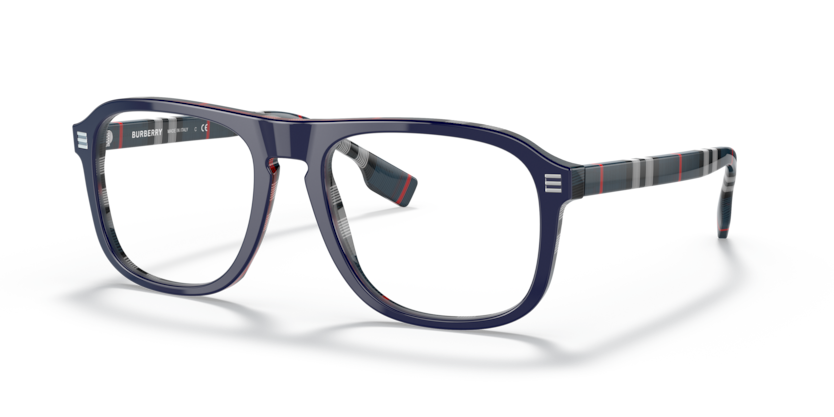 Top Blue On Navy Check - 0BE2350 8056597490337  Eyeglasses Man