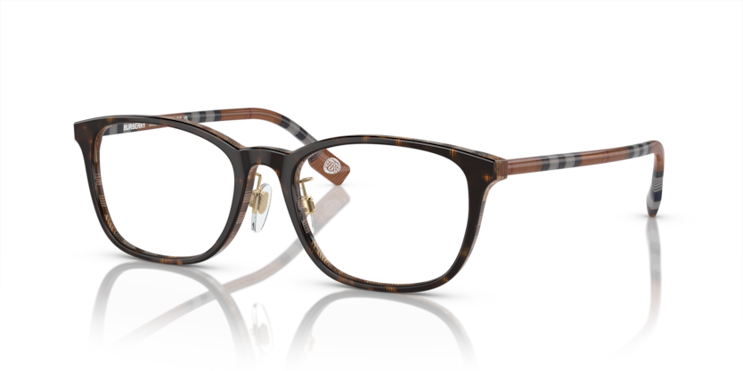 Top Dark Havana/Check Brown - 0BE2371D 8056597952606  Eyeglasses Man