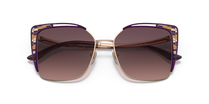 Pink Gradient Glitter - 0BV6179 8056597640275 BVLGARI Sunglasses Woman Butterfly