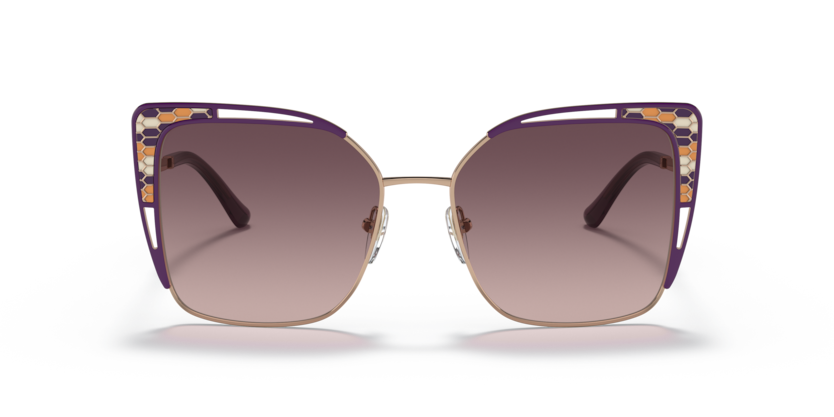 Pink Gradient Glitter - 0BV6179 8056597640275 BVLGARI Sunglasses Woman Butterfly