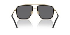 0DG2220 - Dolce & Gabbana - (Gold/Black) Grey - Black Polarized - 57 - 17 - 140 MM - Ardor Eyewear 8056597018012