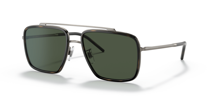 0DG2220 - Dolce & Gabbana - (Bronze/Havana) Polarized Green Polarized - 57 - 17 - 140 MM - Ardor Eyewear 8056597672245