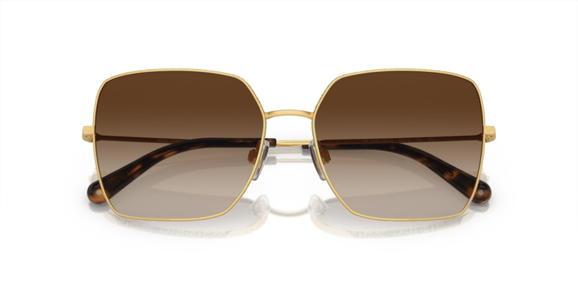 0DG2242 - Dolce & Gabbana - (Gold) Brown Gradient Dark Brown - 57 - 16 - 140 MM - Ardor Eyewear 8056597133203