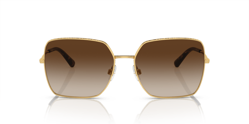 0DG2242 - Dolce & Gabbana - (Gold) Brown Gradient Dark Brown - 57 - 16 - 140 MM - Ardor Eyewear 8056597133203