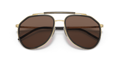 0DG2277 - Dolce & Gabbana - (Gold/Havana) Dark Brown - 57 - 18 - 140 MM - Ardor Eyewear 8056597535212